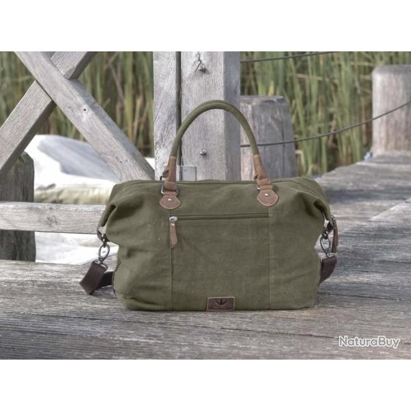 SAC DE VOYAGE EN TOILE DE CHANVRE