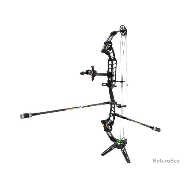 SANLIDA - Kit Arc  Poulies HERO 10 II 37 30-40 # BLACK 24.5"-27.0"