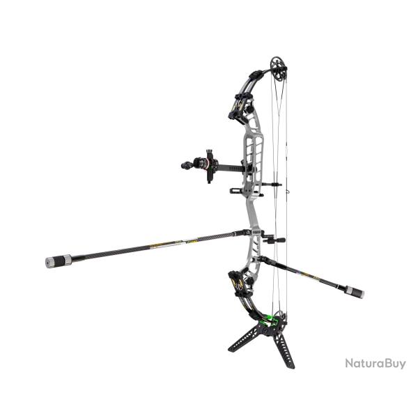 SANLIDA - Kit Arc  Poulies HERO 10 II 37 30-40 # SILVER 26.5"-29.5"