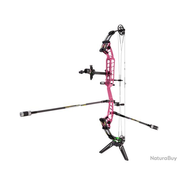 SANLIDA - Kit Arc  Poulies HERO 10 II 37 50-60 # PINK 26.5"-29.5"