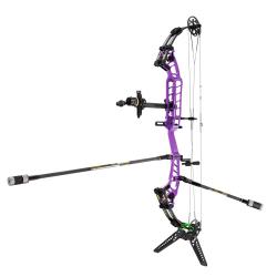 SANLIDA - Kit Arc &agrave; Poulies HERO 10 II 37 50-60 # 29.0"-32.0" PURPLE