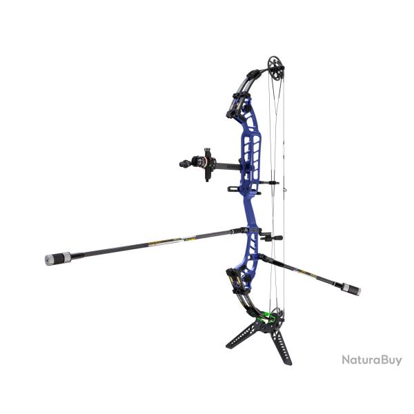 SANLIDA - Kit Arc  Poulies HERO 10 II 37 30-40 # COBALT BLUE 26.5"-29.5"