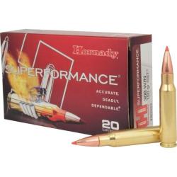 Munitions HORNADY calibre 308 Win Superformance 150gr - 9.7g x20