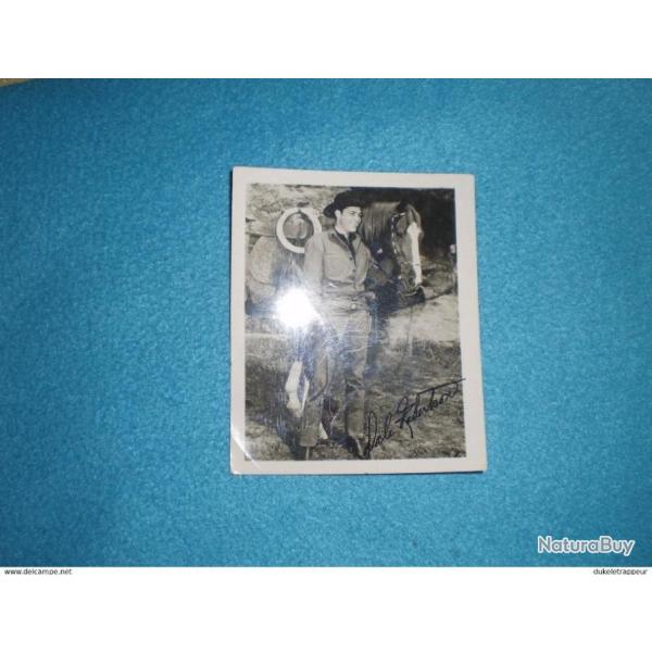 Photo v�ritable de Dale ROBERTSON "Iron Horse" ann�es 60' Collection ! Western , Cowboy, Country !