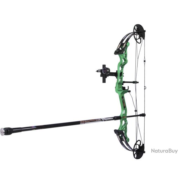 SANLIDA - Kit Arc � Poulies XS HERO X8 29 GREEN