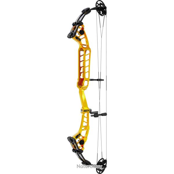 SANLIDA - Arc  Poulies HERO 10 II 40" DROITIER (RH) 40-50 # GOLD 29.0"-32.0"