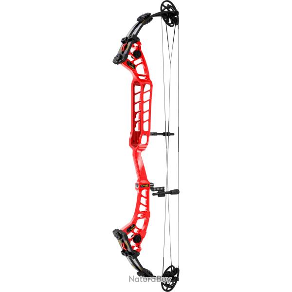 SANLIDA - Arc � Poulies HERO 10 II 40" 50-60 # DROITIER (RH) 29.0"-32.0" RED