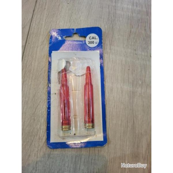 2 DOUILLES AMOTISSEURS CALIBRE 300 WM NEUVES