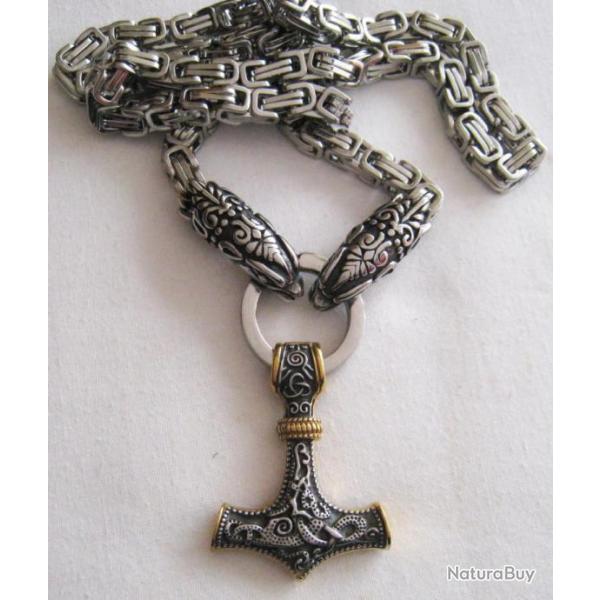 PENDENTIF MARTEAU DE THOR  CELTIQUE VIKING - Ref.44