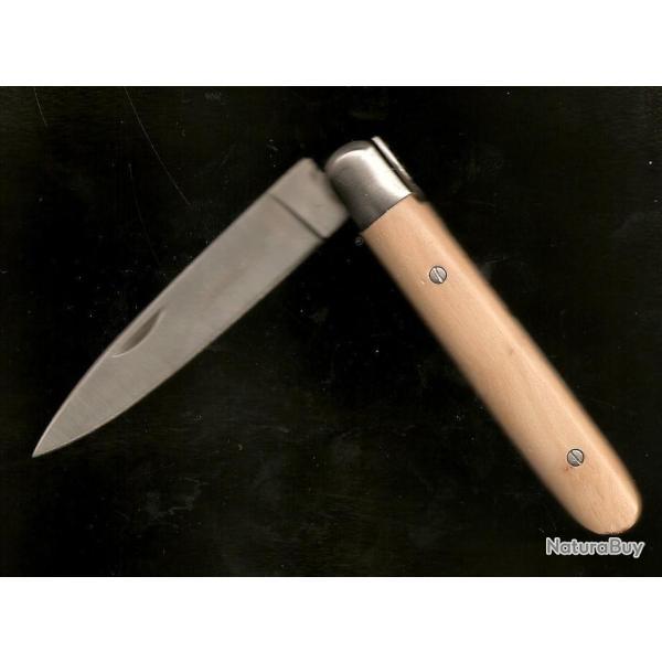 NORMAND pommier + TES INITIALES grav�es GRATUIT couteau NORMAUND