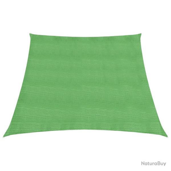 Voile toile d'ombrage parasol 160 g/m� PEHD 3/4 x 3 m vert clair 02_0009377