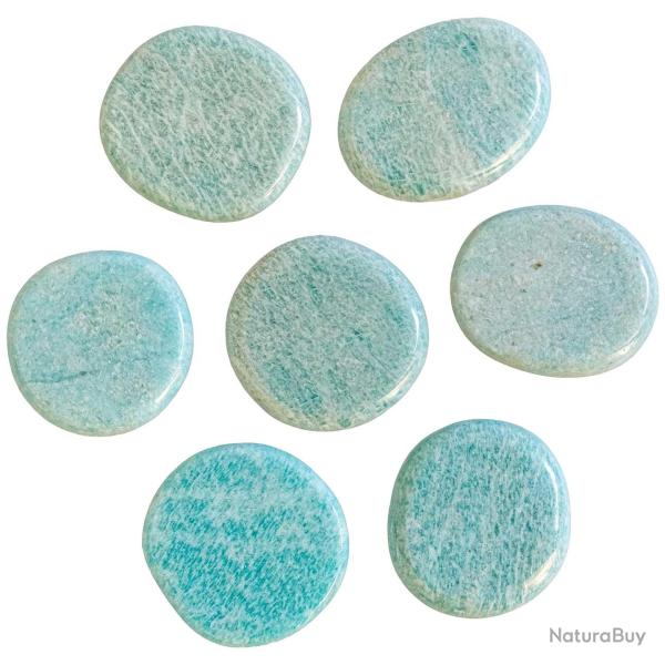 Galet plat amazonite de Chine - A l'unit�