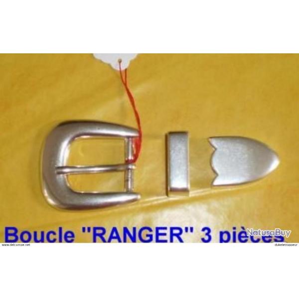 Boucle de ceinture de type "RANGER" 3 pi�ces ! 1