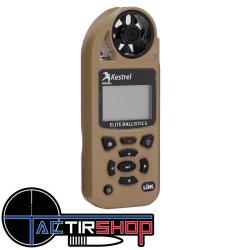 Kestrel 5700 Elite avec Balistique Appliqu&eacute;e et LiNK couleur Tan