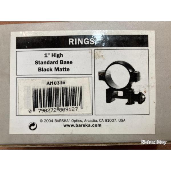 colliers lunette 1 pouce haut