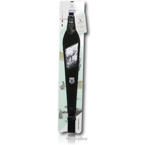 BRETELLE RISERVA CARABINE MOTIF CERF CARBONNE CORDURA