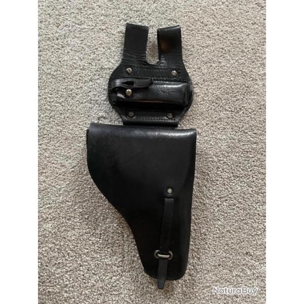 TUI DE PISTOLET DE MOTARD DE LA DOUANE  DU MAB  7,65  1960