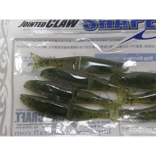!!! Leurre GAN CRAFT SHAPE-S 2.5 in !!! Coloris : #01  / 63mm