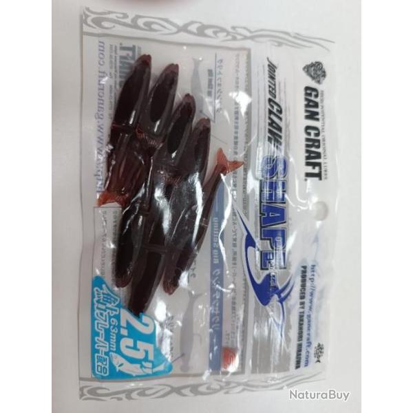 !!! Leurre GAN CRAFT SHAPE-S 2.5 in !!! Coloris : #03  / 63mm