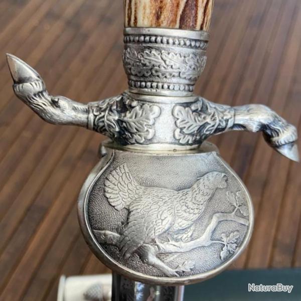 SUPERBE DAGUE LUXE DE V�NERIE ALLEMANDE CARL EICKHORN 1930/1940 COMME NEUF