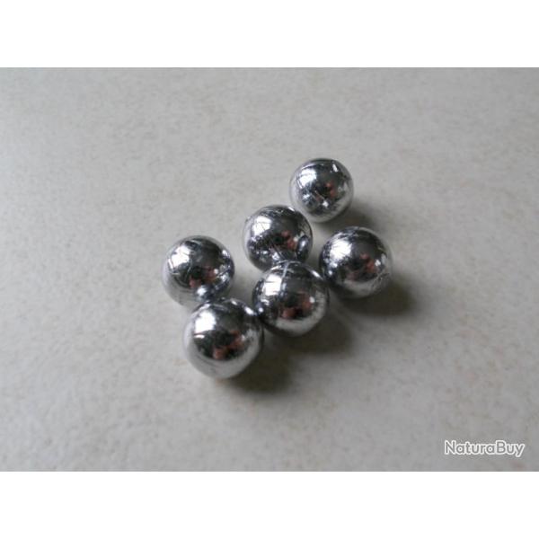 50 balles en plomb cal. 457