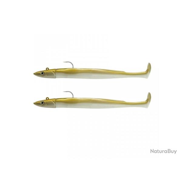 Double Combo Offshore Fiiish Crazy Paddle Tail 150 15cm par 2 20g Gold