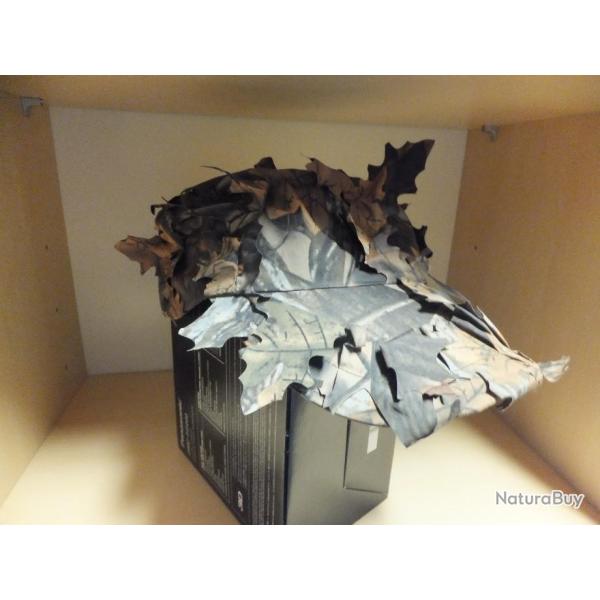 CASQUETTE CAMOUFLAGE 3D FORET - NEUVE