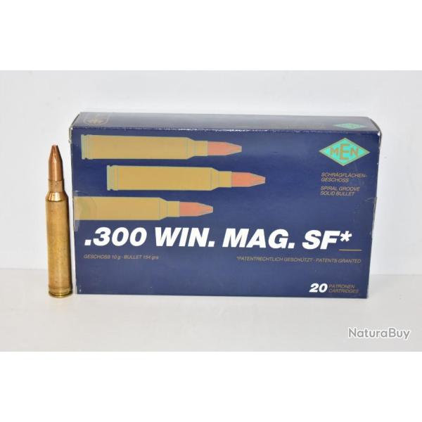 Desto 25! 1 Boites de balles MEN FMJ calibre 300 win mag