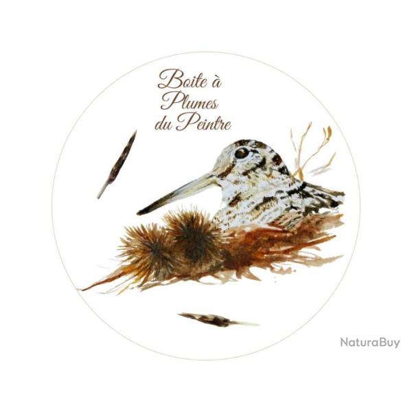 Boite � plumes du peintre en m�tal # 20