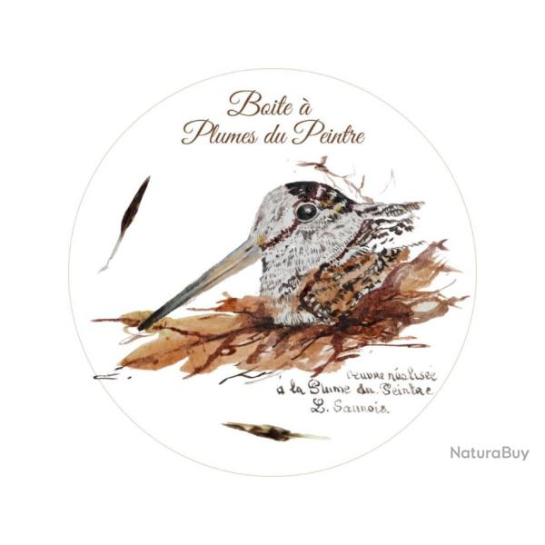 Boite � plumes du peintre en m�tal # 30