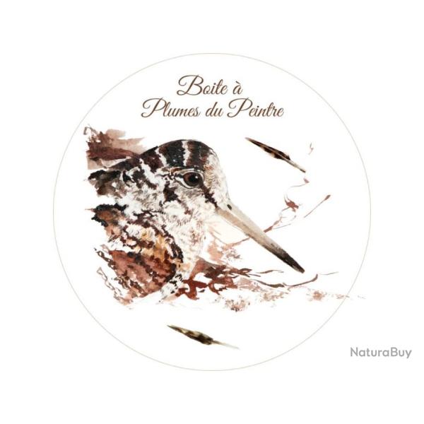 Boite � plumes du peintre en m�tal # 34