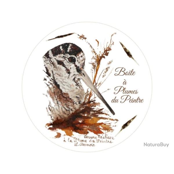 Boite � plumes du peintre en m�tal # 36