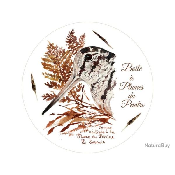 Boite � plumes du peintre en m�tal # 45