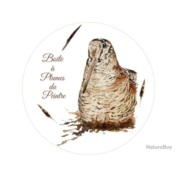 Boite � plumes du peintre en m�tal # 50