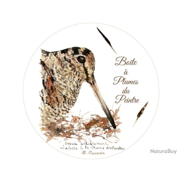 Boite � plumes du peintre en m�tal # 51