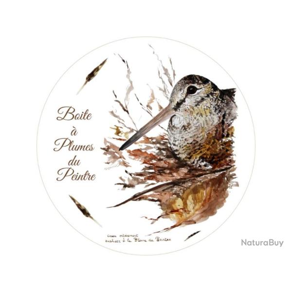 Boite � plumes du peintre en m�tal # PP44