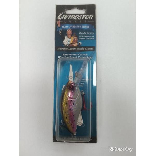 LIVINGSTON LURES " HOWELLER DREAM MASTER CLASSIC " COLORIS : SPECKLED TROUT