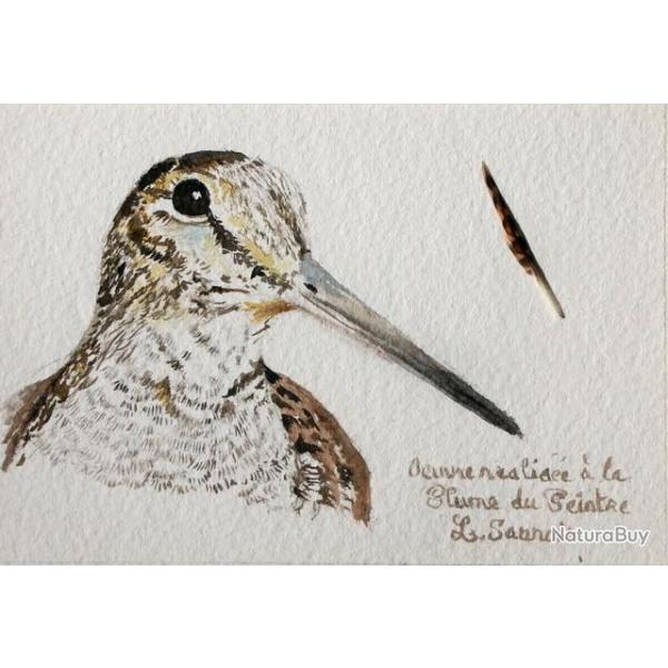 DESSIN � la PLUME DU PEINTRE : OEUVRE ORIGINALE encadr�e  #25