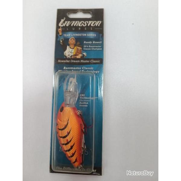 LIVINGSTON LURES " HOWELLER DREAM MASTER CLASSIC " COLORIS : GUNTERSVILLE CRAW