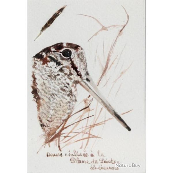 DESSIN � la PLUME DU PEINTRE : OEUVRE ORIGINALE encadr�e  #31