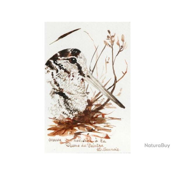 DESSIN � la PLUME DU PEINTRE : OEUVRE ORIGINALE encadr�e  #33