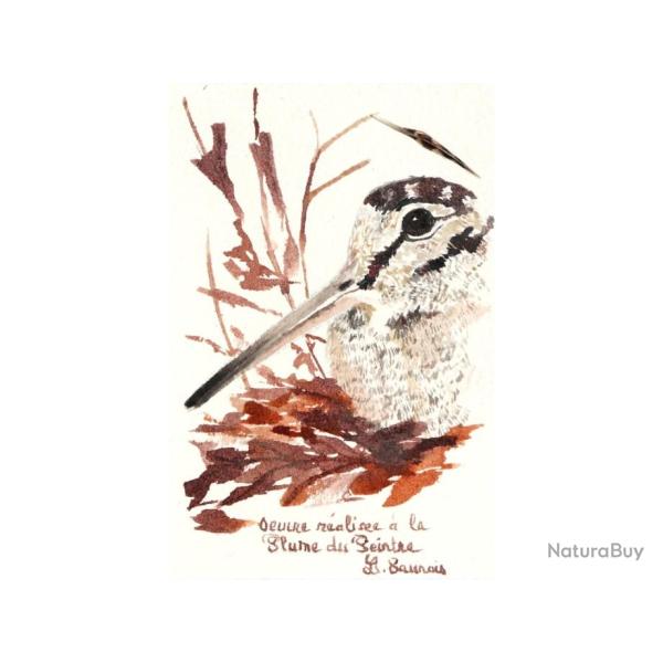 DESSIN � la PLUME DU PEINTRE : OEUVRE ORIGINALE encadr�e  #46