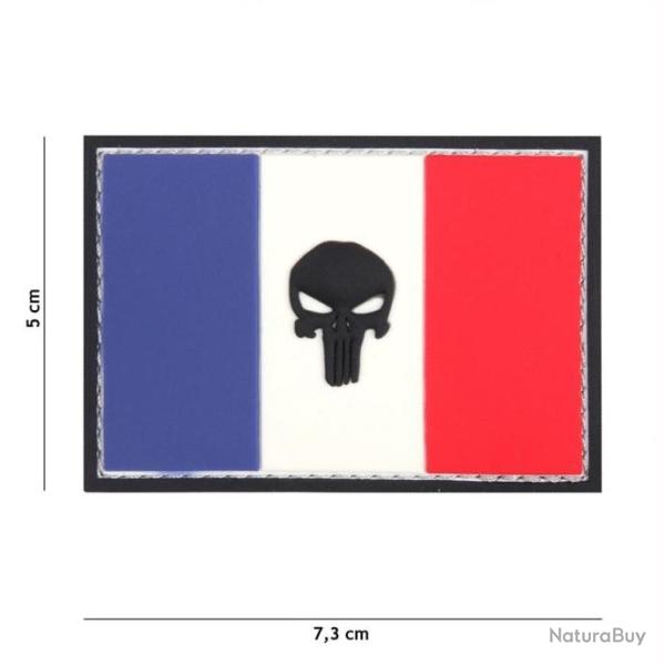 Patch 3D PVC Punisher France | 101 Inc (0001 5096)