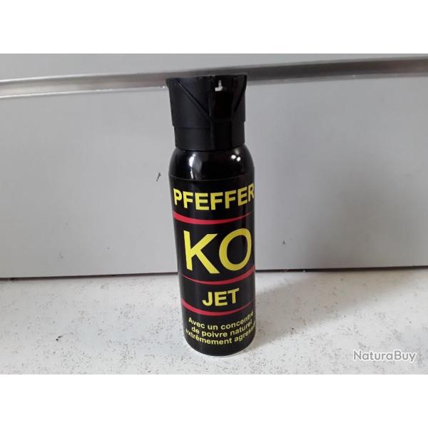 BOMBE DE DEFENCE AEROSOL KOJET PFEFFER POIVRE 100ML