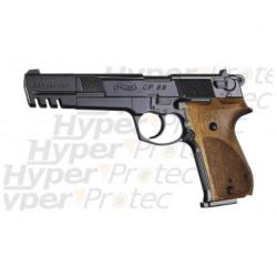 Pistolet &agrave; Plomb Walther CP88 Competition - Noir - Crosse Bois
