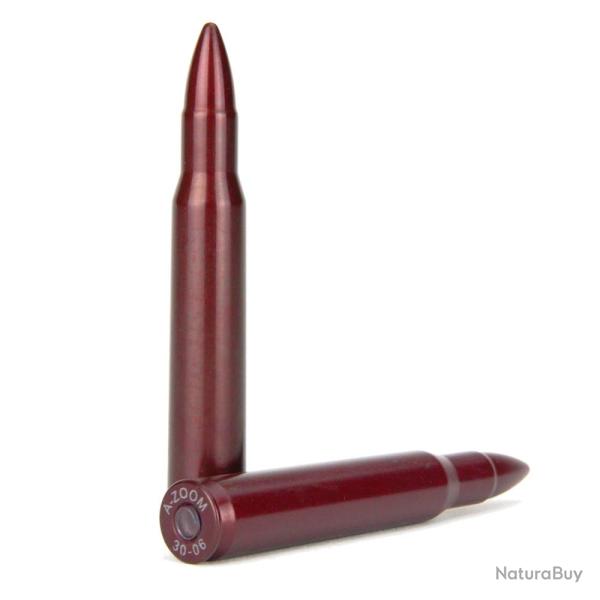 2 douilles amortisseur "Snap cap" cal. 30-06 en aluminium - A-Zoom