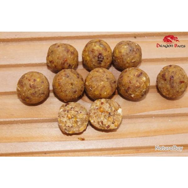 Promo: Bouillette Dragon Baits River Rangew Boilies Banana 14mm 1kg (en vrac)