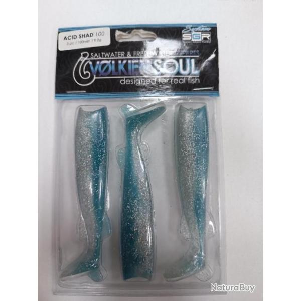 !!! Leurre VOLKIEN SOUL ACID SHAD 100 9GRS !!!