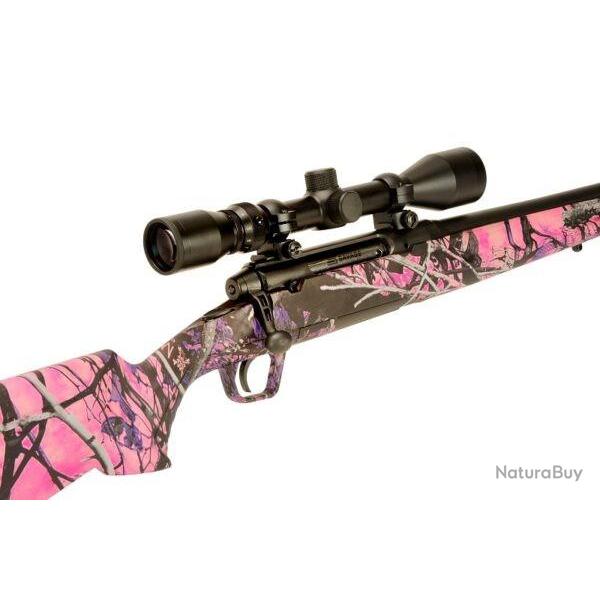 CARABINE SAVAGE AXIS XP CAMO COMPACT MUDDY GIRL 243 WIN
