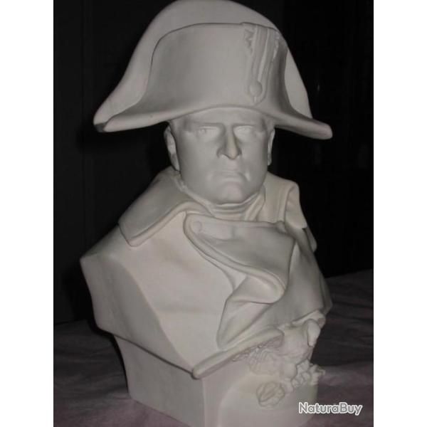 Rare grand buste de l'Empereur Napol�on 1 er